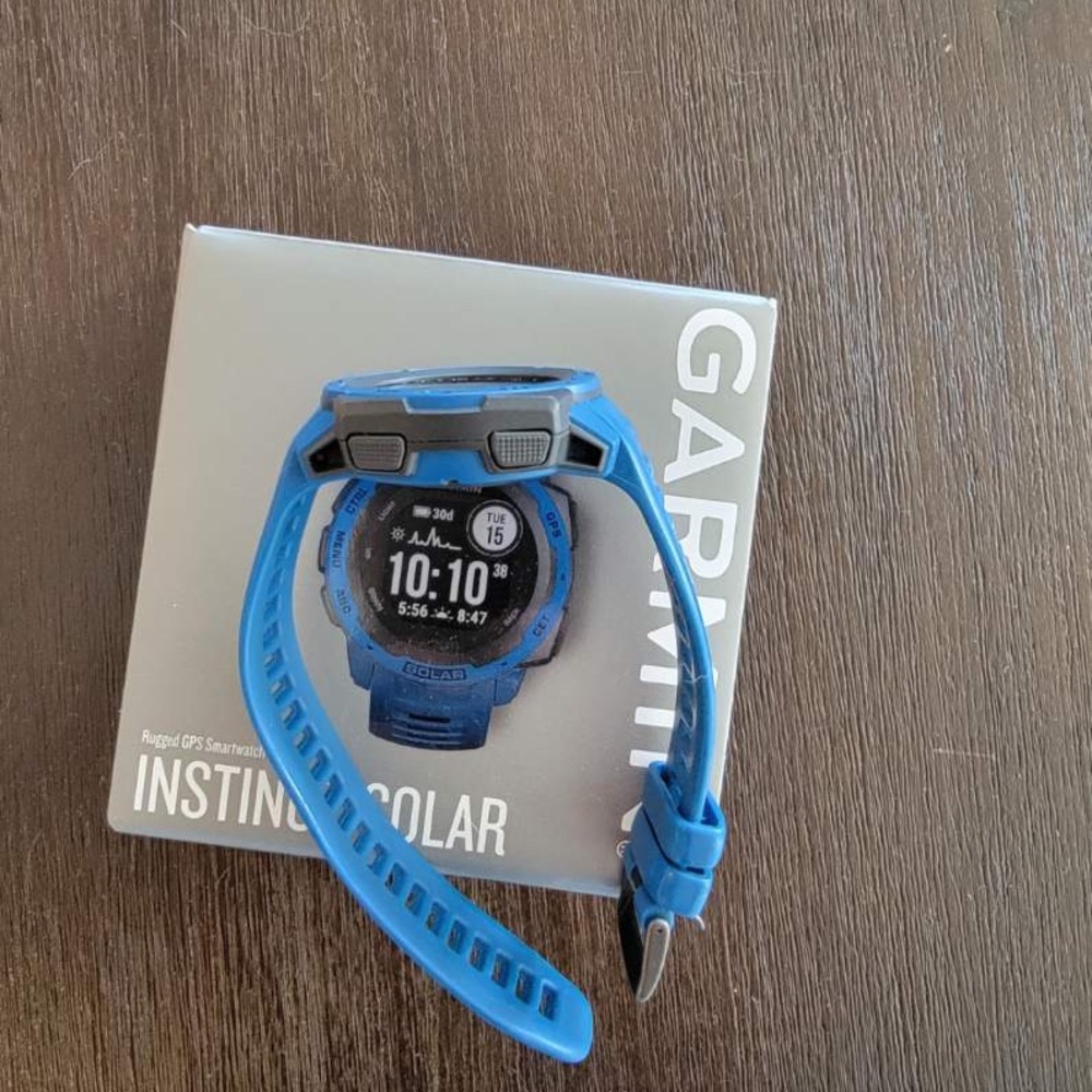 Garmin Instinct - Solar Power/Blue